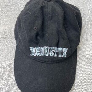 Brunette The Label Black Cap